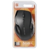 Мышь Defender Accura MM-295, черная, беспроводная, 6 кнопок, 800-1600 dpi, USB