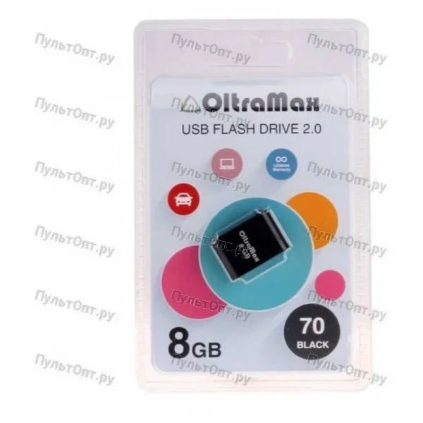 USB 8GB OltraMax 70 чёрный