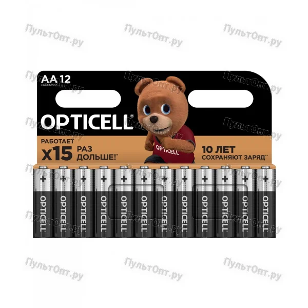Эл. пит. OPTICELL BASIC LR6 BL12 (12/144)