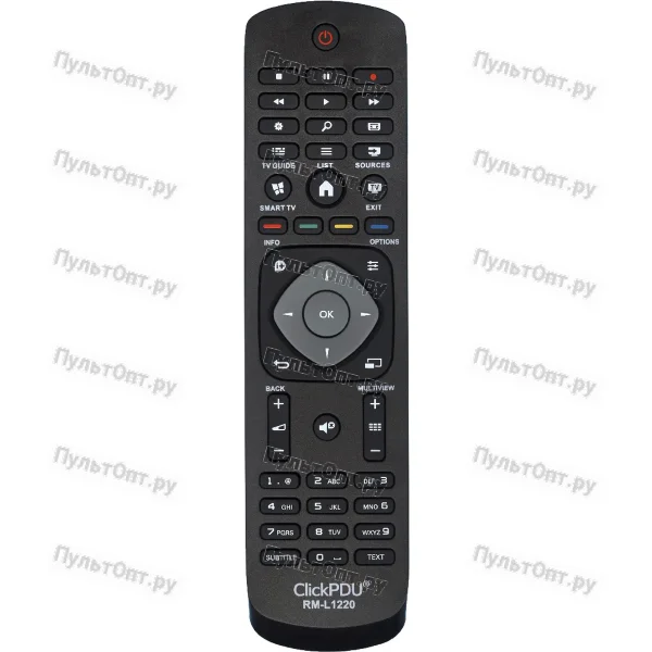Универсальный пульт ClickPdu для Philips RM-L1220