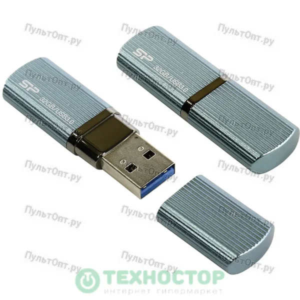 USB 3.0 32GB Silicon Power Marvel M50 голубой