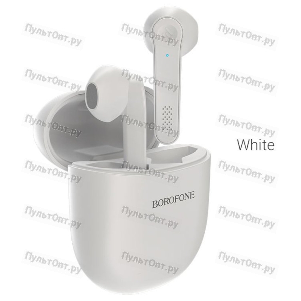 Беспроводные наушники BOROFONE BE49 Serenity, Bluetooth, 300 мАч, белый