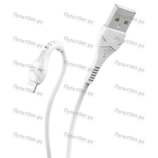 Кабель USB - 8 pin Hoco X37 Cool power (белый)