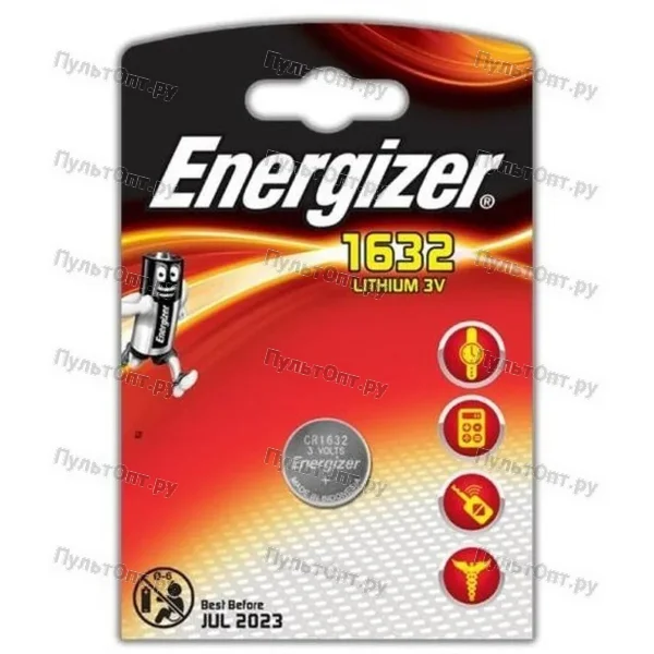 Эл. пит. CR1632 BL1 Energizer (10)