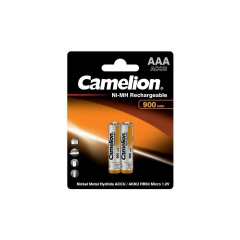 Аккумулятор предзаряженный RTU Camelion HR03 AAA BL2 NI-MH Always Ready 900mAh (2/24/480)