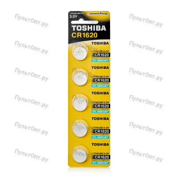 Эл. пит. CR1620 BL5 Toshiba (5)