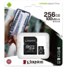 MicroSDXC 256GB Kingston Class 10 Canvas React UHS-I U3 V30 (100/80 Mb/s) + SD адаптер