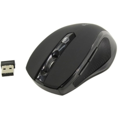 Мышь Defender Ultra MM-315, черная, беспроводная, 6 кнопок, 800-1600 dpi, USB