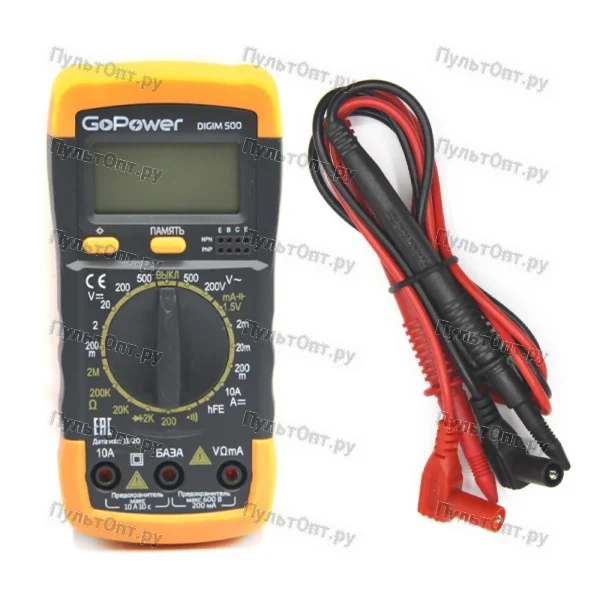Мультиметр GoPower DigiM 500