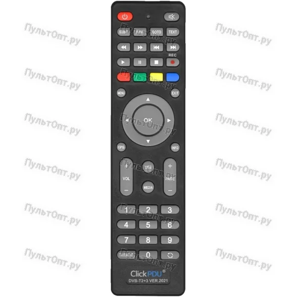 Универсальный пульт ClickPdu DVB-T2+3 (ver.2021 (корпус MTC DN300)