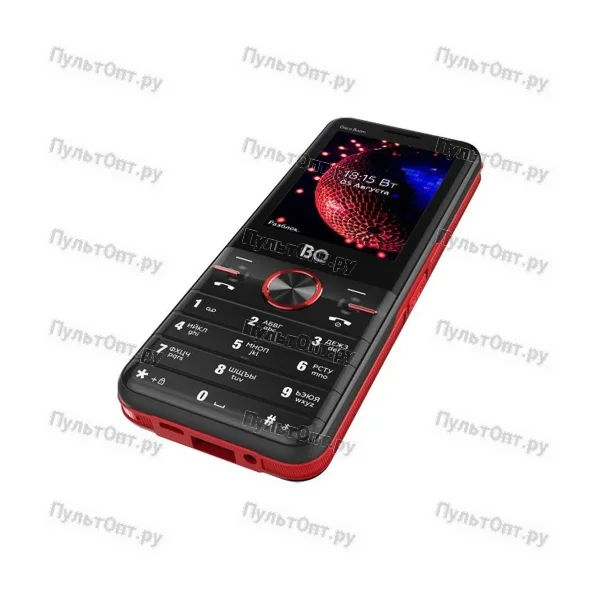 Мобильный телефон BQ 2842 Disco Boom Black+Red