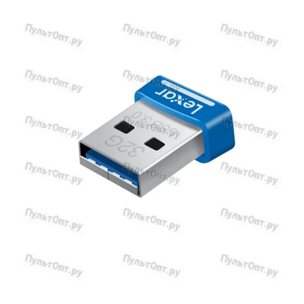 USB 3.0 32GB Lexar JumpDrive S45 mini синий