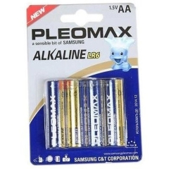 Эл. пит. AA alkaline BL4 Samsung Pleomax Economy (24)