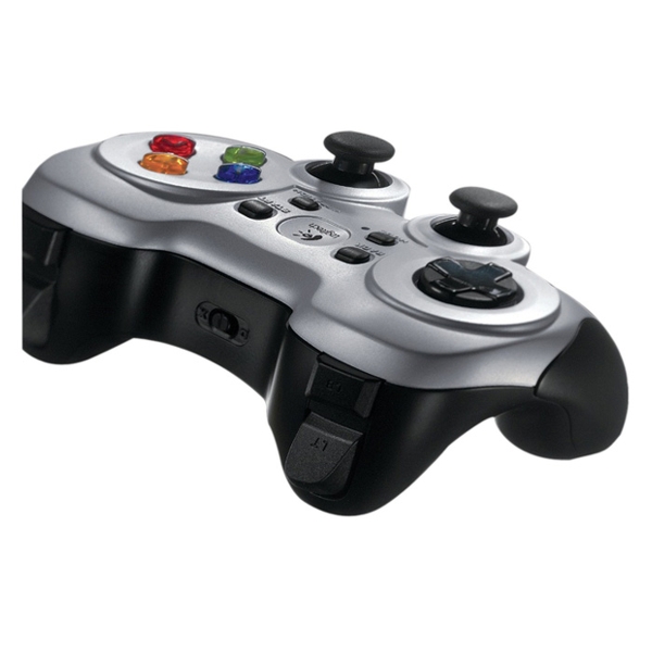 Геймпад Logitech F710 белый USB Беспроводной виброотдача