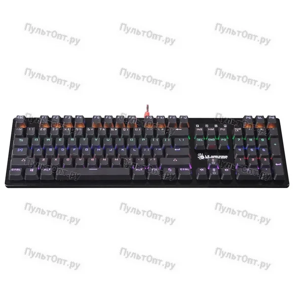 Клавиатура A4 Bloody B820R механическая черный/черный USB Gamer LED