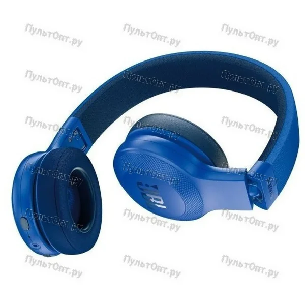 Беспроводные накладные наушники JBL E45BT синие (1/4)
