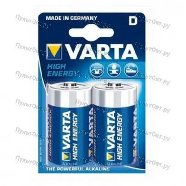 Эл. пит. D alkaline BL2 Varta LONGLIFE POWER (20)