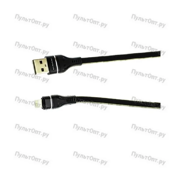 Кабель USB - micro USB Hoco WUW X112 2.4A (черный)