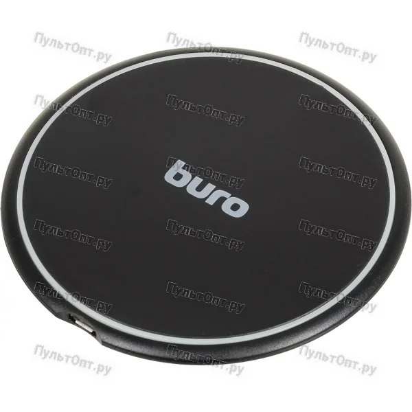 Беспроводное зар./устр. Buro QF3 1.1A QC черный (QF3A10BK)