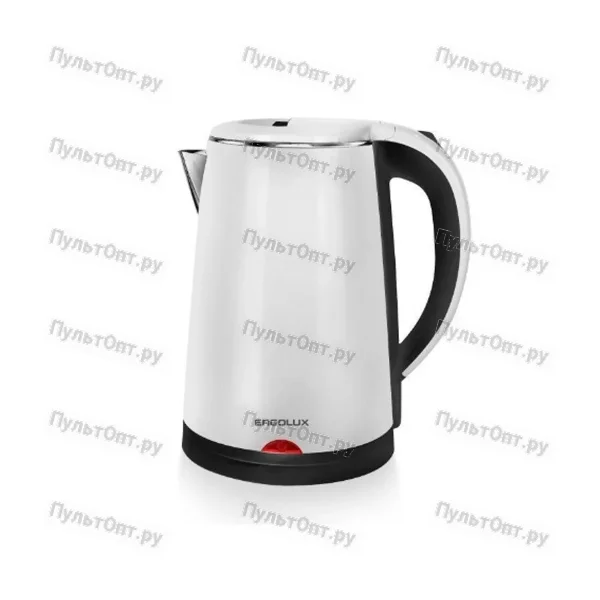 Электрочайник Ergolux ELX-KS09-C41 1600W 1.8л черный белый (1/12)
