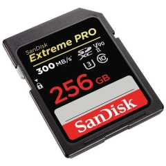 SDXC 256GB SanDisk Class 10 Extreme Pro UHS-II (300 Mb/s)
