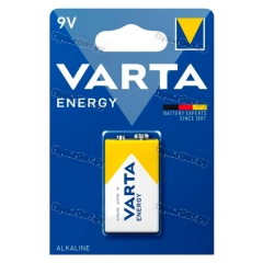 Батарейка Varta ENERGY Крона 6LR61 BL1 Alkaline 9V (4122) (1/10/50)