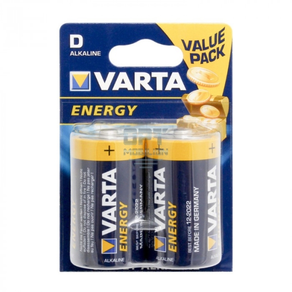 Эл. пит. D alkaline BL2 Varta ENERGY (4120) (20)