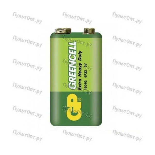 Эл. пит. крона сол. SR1 GP GreenCell Heavy Duty (10/500)