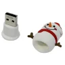 USB 16GB Smartbuy Wild series Снеговик Snow Paul белый
