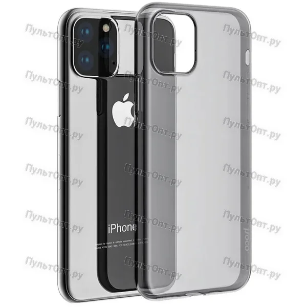 Чехол Hoco Light series TPU case for iPhone11 ((прозрачный)-темный)