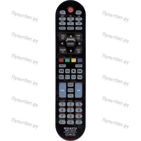 Универсальный пульт Huayu RM-L1107+8 (для TV)