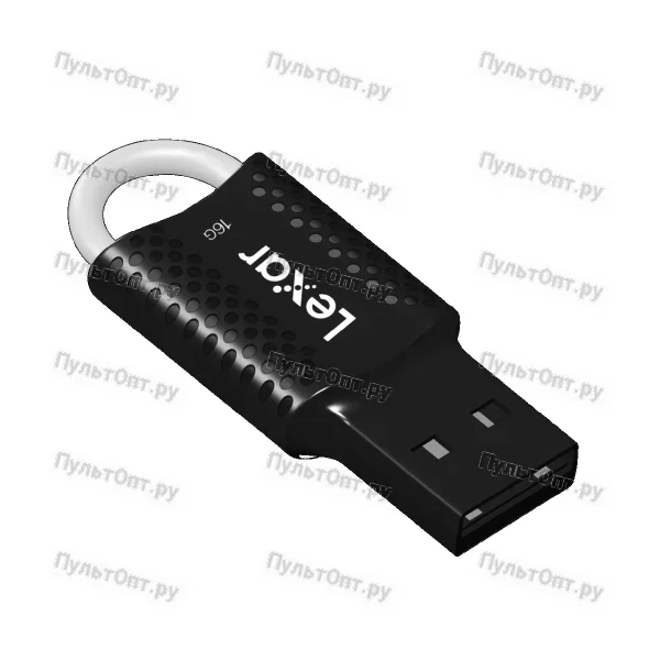 USB 16GB Lexar JumpDrive V40 чёрный/белый