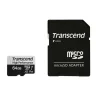MicroSD 64GB Transcend 330S UHS-I U3 V30 A2 + SD адаптер