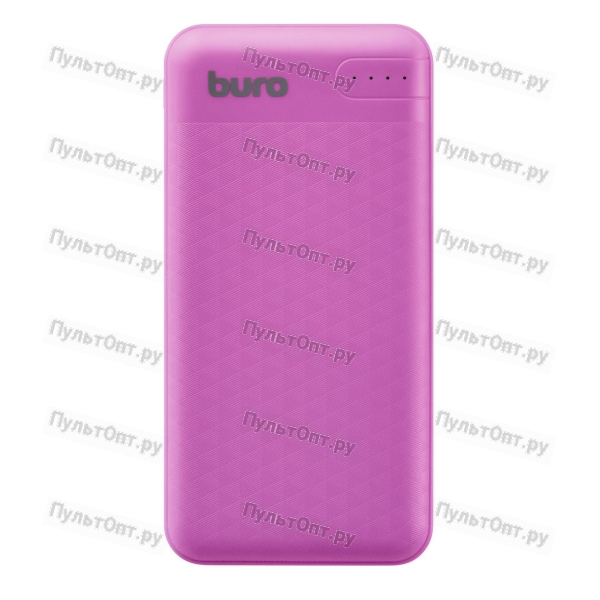Мобильный аккумулятор Buro BP10G 10000mAh 2.1A фиолетовый (BP10G10PVL)