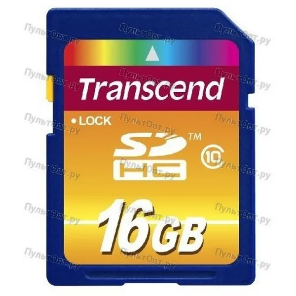 SDHC 16GB Transcend Class 10