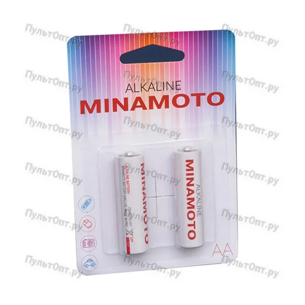 Эл. пит. AA alkaline BL2 Minamoto (24)