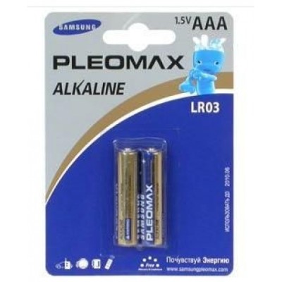 Элемент питания Samsung Pleomax LR03 BL2 (20/400/16000)
