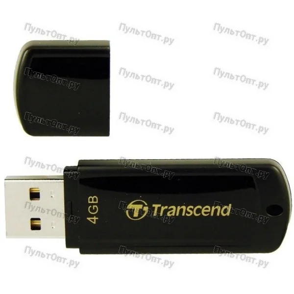 USB 4GB Transcend JetFlash 350 чёрный