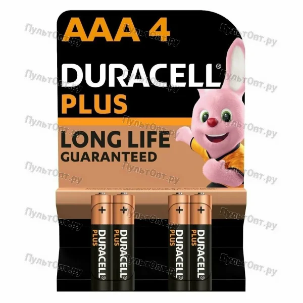 Эл. пит. Duracell LR03 BL4 PLUS (4/40)