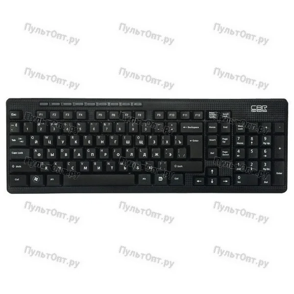 Клавиатура CBR KB 111M, USB, чёрная