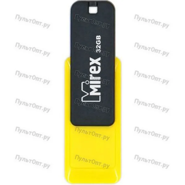 USB 16GB Mirex CITY жёлтый (ecopack)