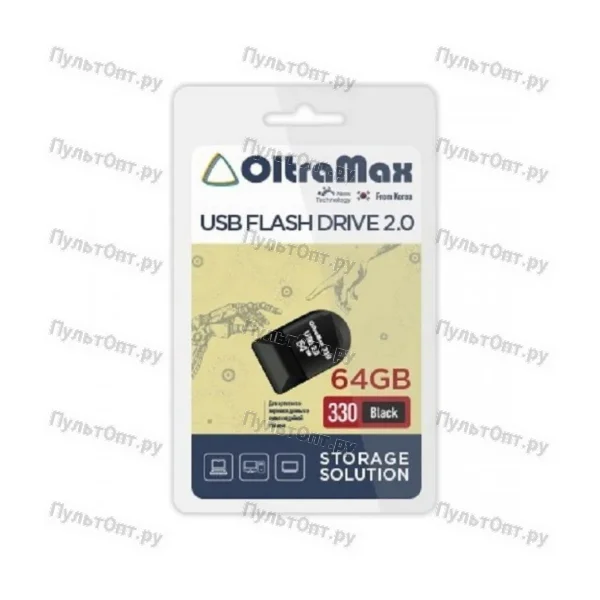 USB 64GB OltraMax 330 чёрный