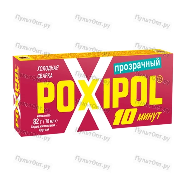 Клей Poxipol эпоксидный 70мл холодная сварка прозрачный (1/24/96)