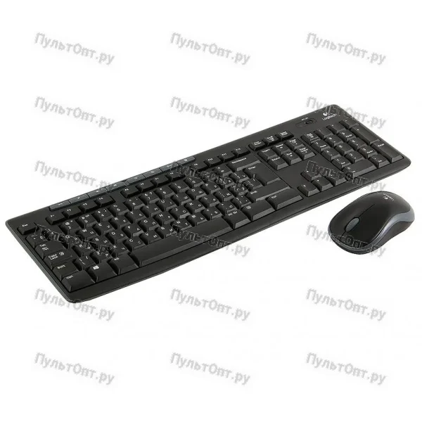 Клавиатура + Мышь Logitech MK270 клав черный мышь черный USB беспроводная Multimedia