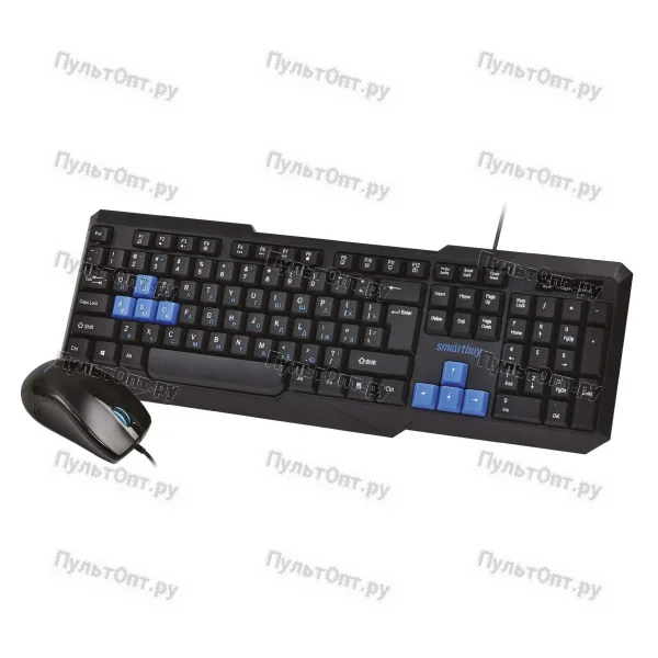Набор Smartbuy ONE 230346-KB,черно-синий, проводной