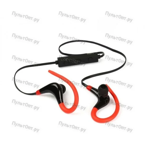 Гарнитура Smartbuy SBH-320 RUN, черный/красный, Bluetooth (1/100)