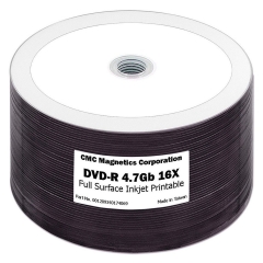 Диск DVD-R CMC Full Ink Printable 4.7GB 16x 50шт. bulk (50/600)