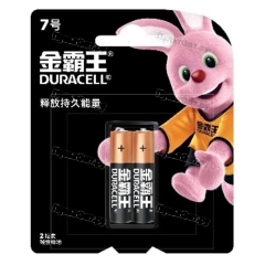 Батарейка Duracell Basic LR03 AAA BL2 Alkaline 1.5V CN (Китай) (2/24/384)