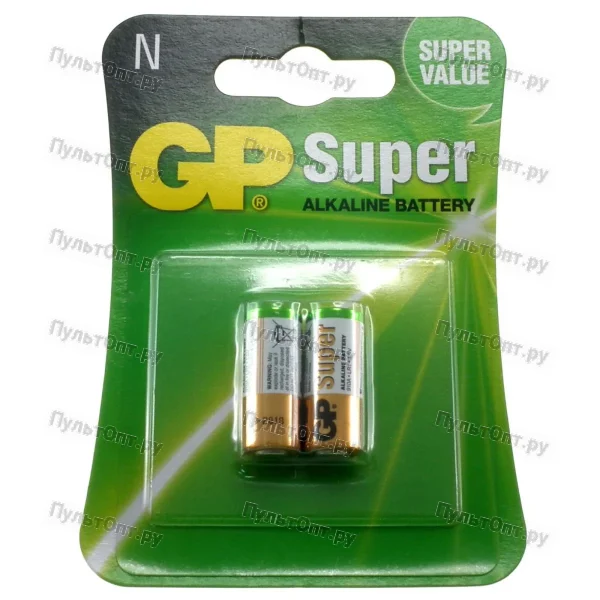 Эл. пит. LR1 alkaline BL2 GP Super 1.5V (20)