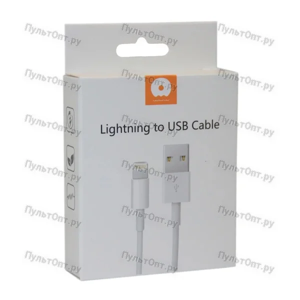 Кабель USB - 8 pin Hoco WUW X83 2.0A (белый)